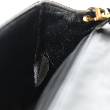 Chanel Lambskin Quilted Mini Square Flap Black 8 of 11