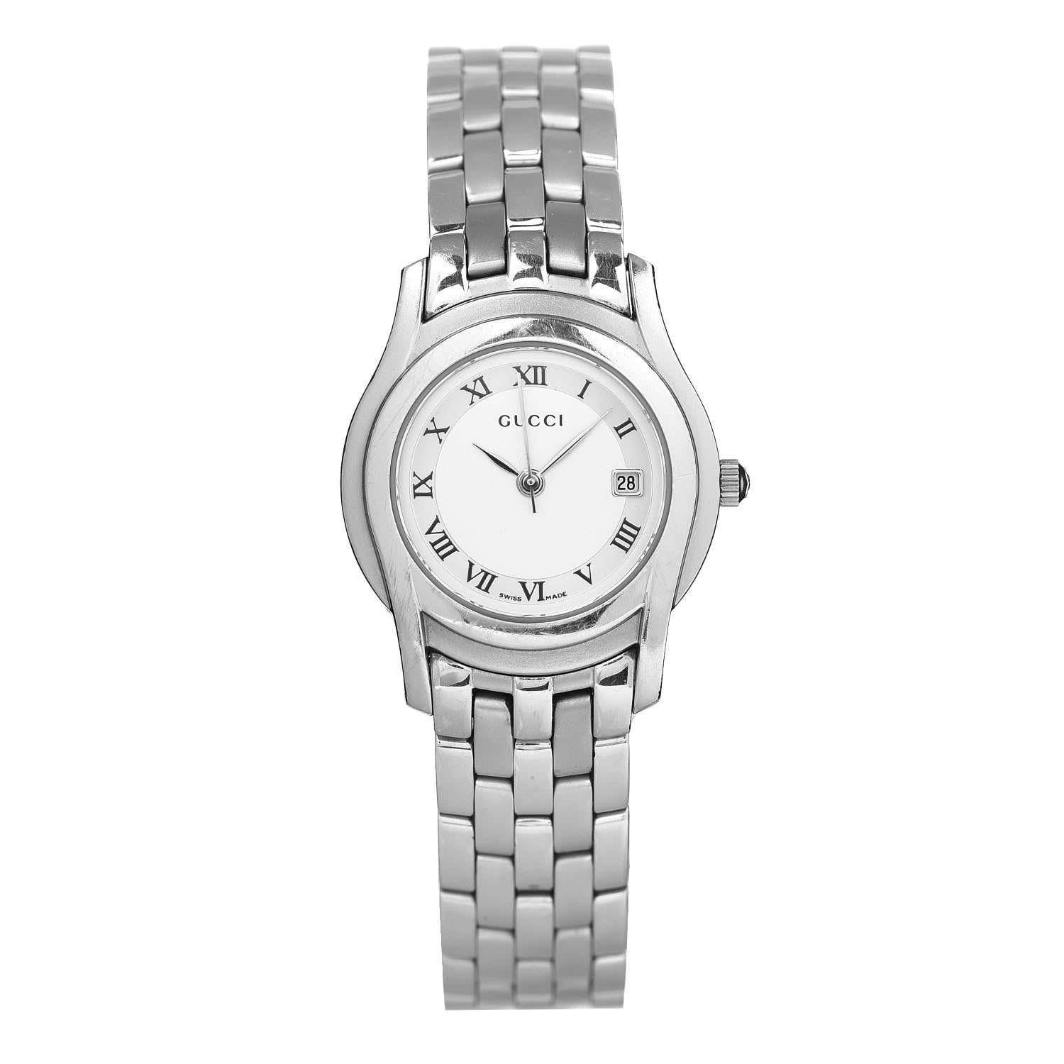 Gucci Stainless Steel 27mm 5500L Quartz Watch 1 of 5