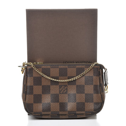 Louis Vuitton Damier Ebene Mini Pochette Accessories 8 of 8