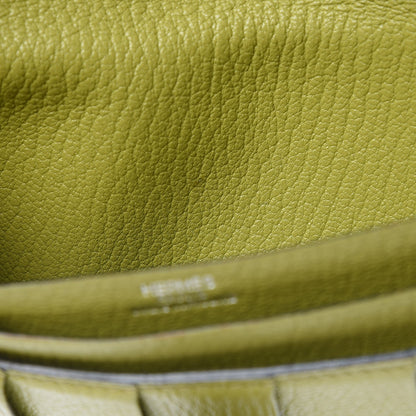 Hermes Chevre Mysore Bearn Wallet Vert Anis 8 of 18