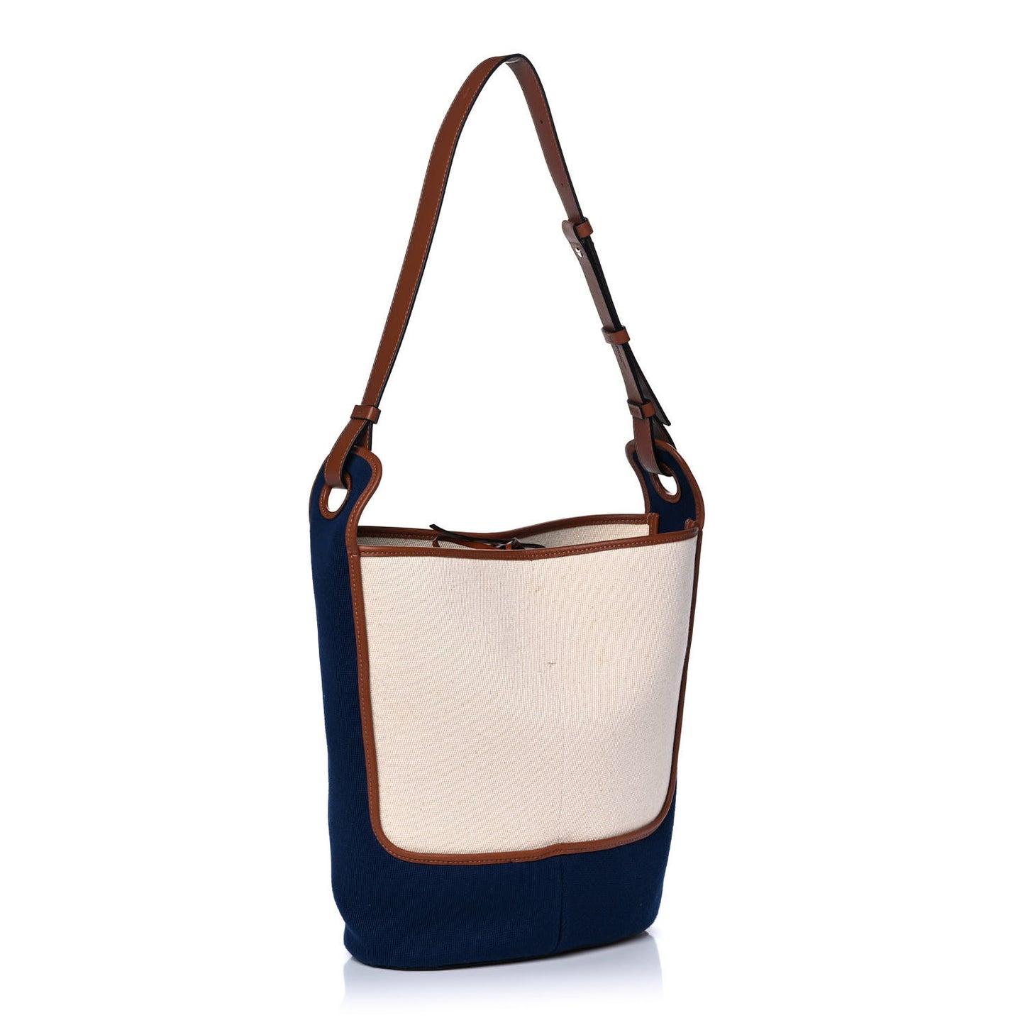 Canvas Paulas Ibiza Colorblock Balloon Hobo Navy Ecru