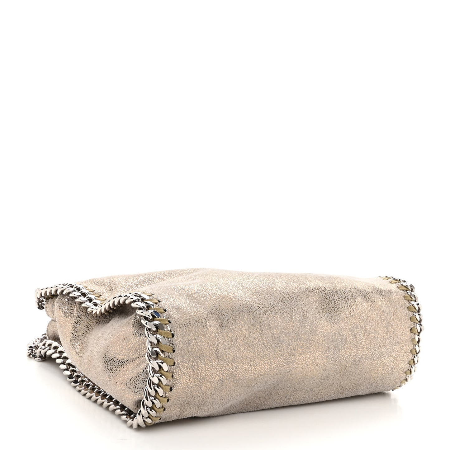 Shaggy Deer Mini Falabella Tote Gold