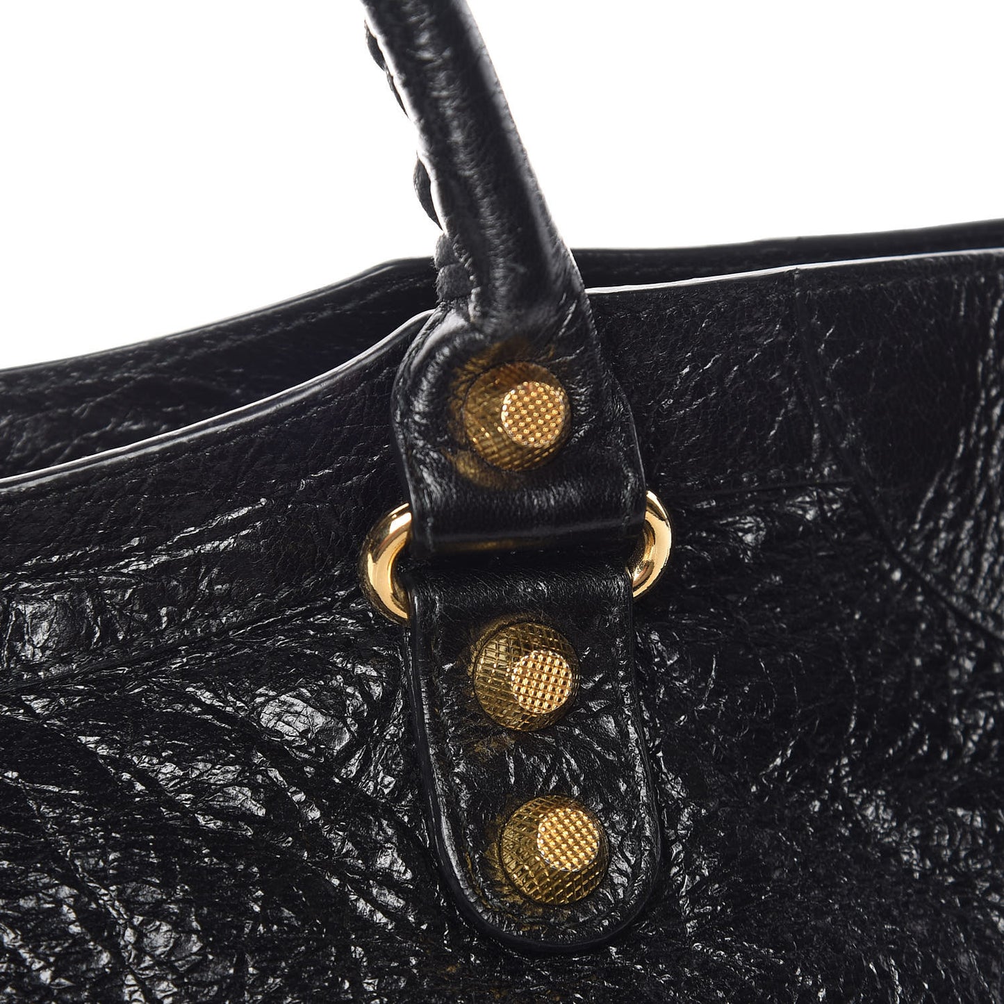 Agneau Giant 12 Gold Hardware City Black