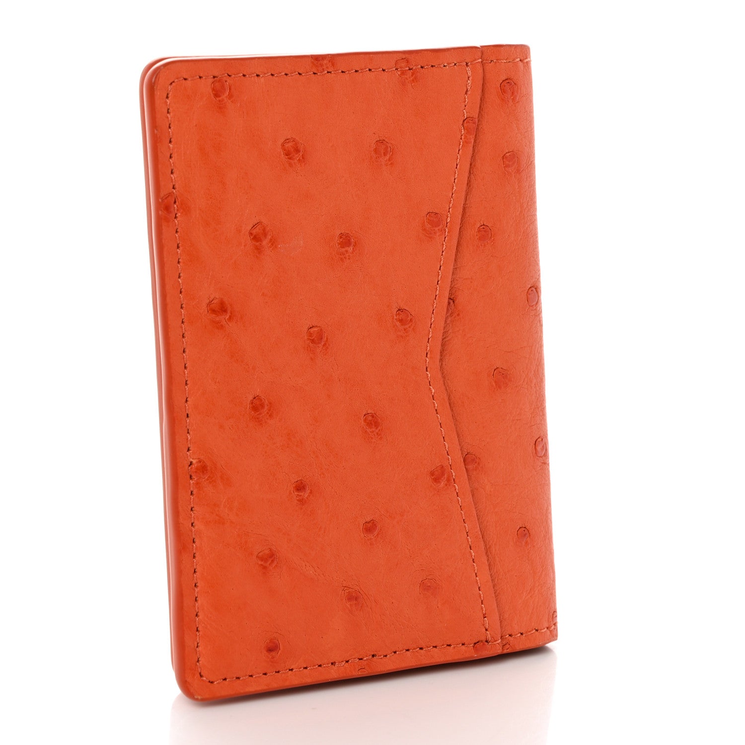 Louis Vuitton Ostrich Pocket Organizer Orange 3 of 7