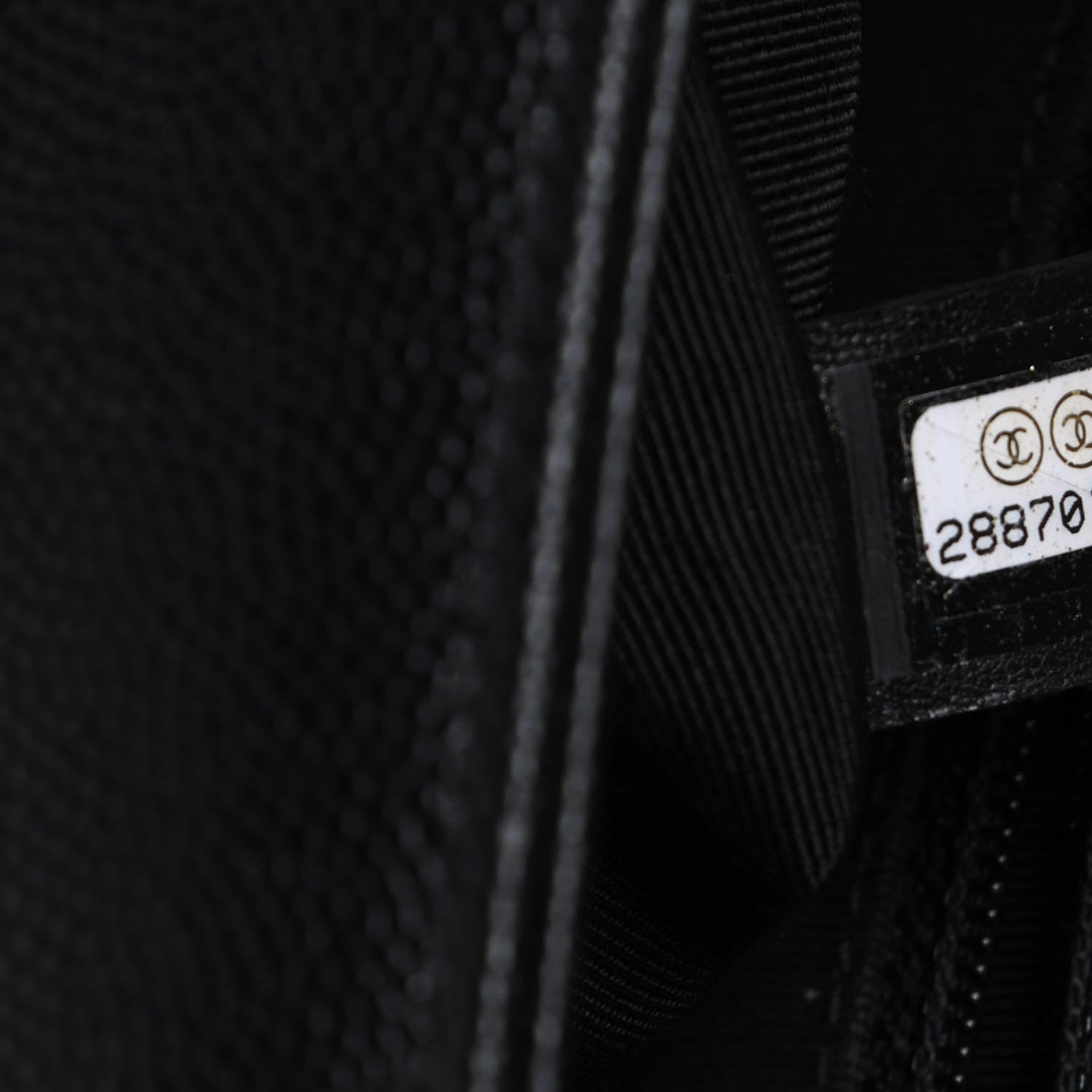 Chanel Caviar Quilted New Medium Boy Flap Black 5 of 5