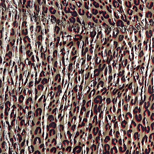 Louis Vuitton Cashmere Silk Leopard Disco Etole Stole 1 of 7