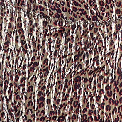 Louis Vuitton Cashmere Silk Leopard Disco Etole Stole 1 of 7