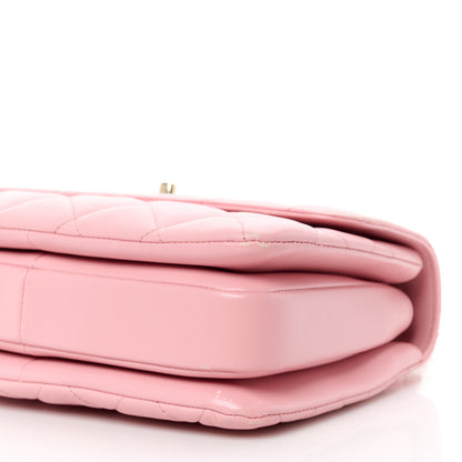 Chanel Lambskin Quilted Small Trendy CC Flap Dual Handle Bag Pink 12 of 12