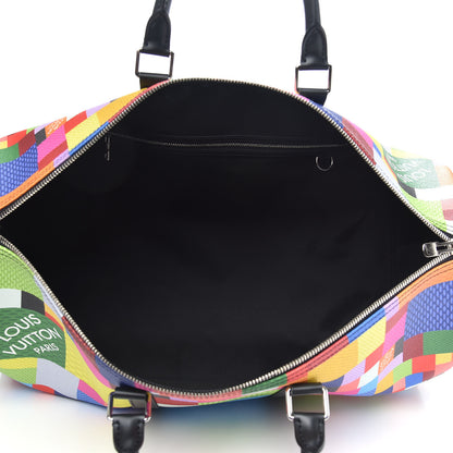 Louis Vuitton Damier Graphite 3D Keepall Bandouliere 50 Multicolor 4 of 8