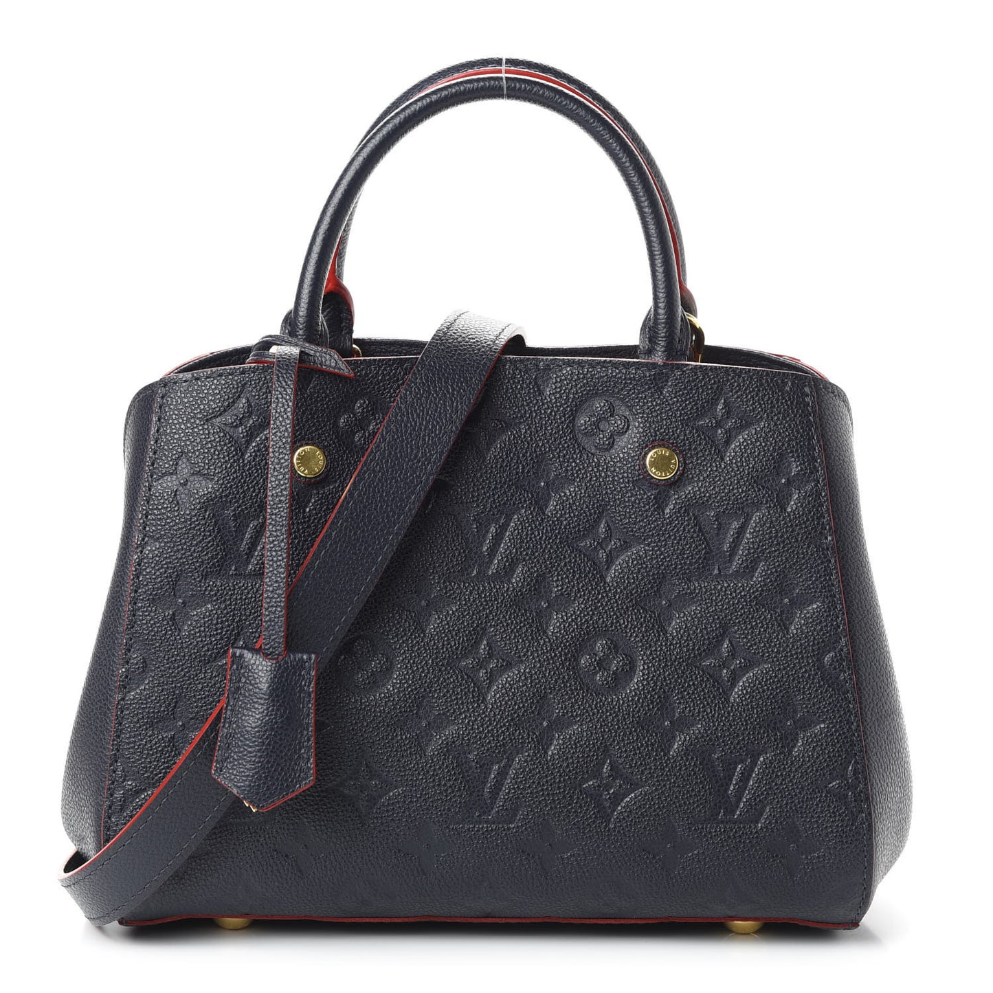 Empreinte Montaigne BB Marine Rouge