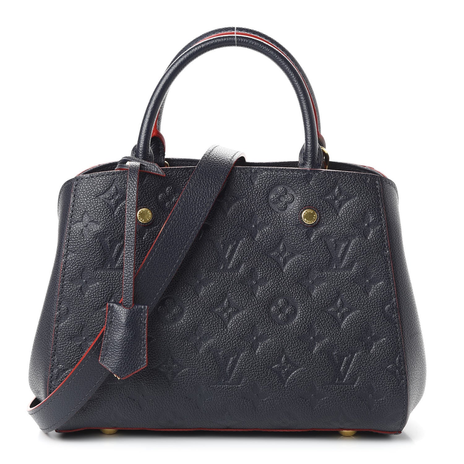 Louis Vuitton Empreinte Montaigne BB Marine Rouge 1 of 10