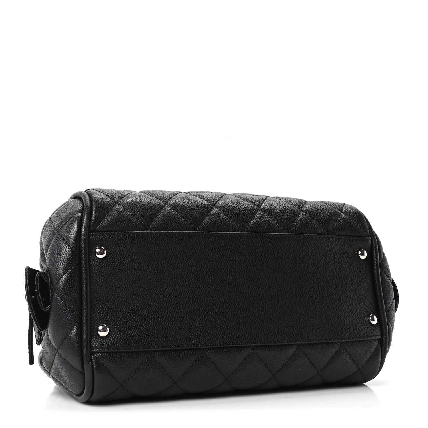 Chanel Caviar Quilted Timeless Bowler Black 4 of 10