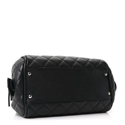 Chanel Caviar Quilted Timeless Bowler Black 4 of 10