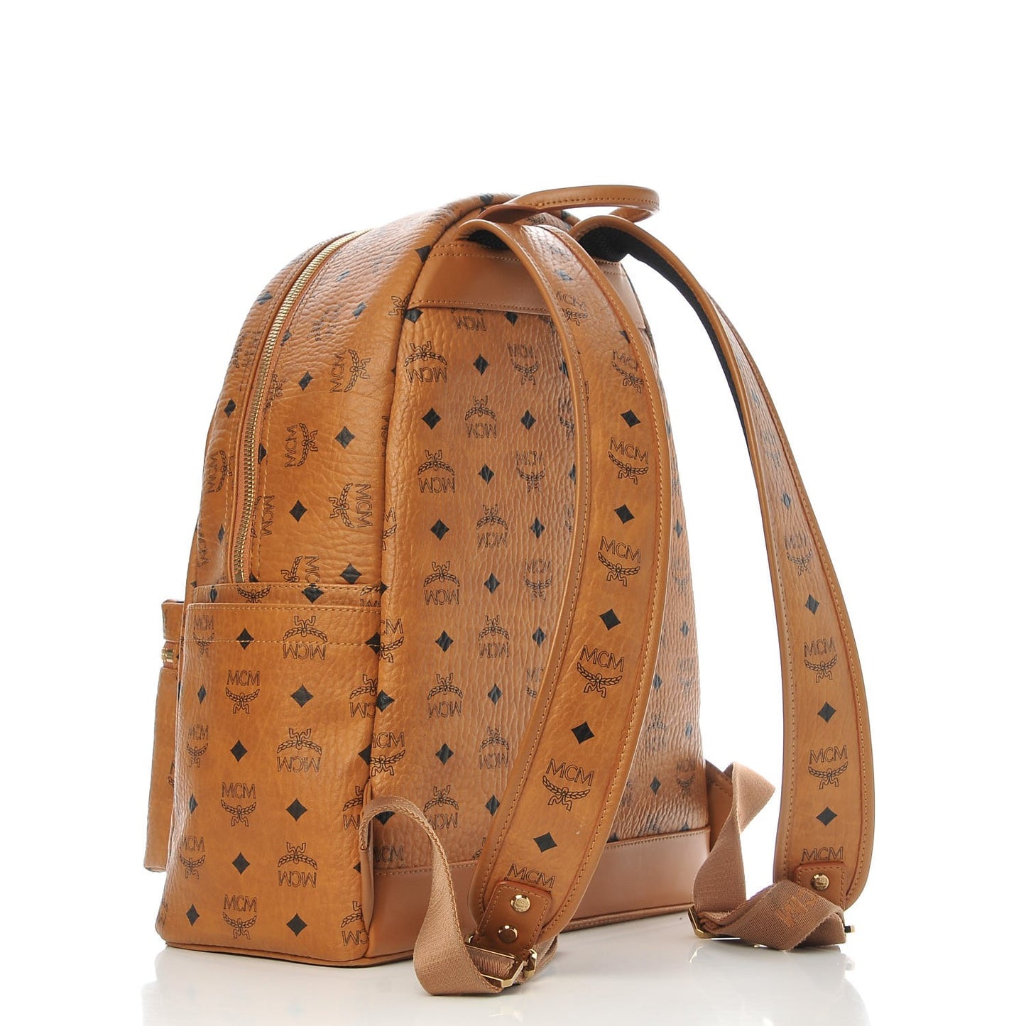 Visetos Medium Stark Backpack Cognac