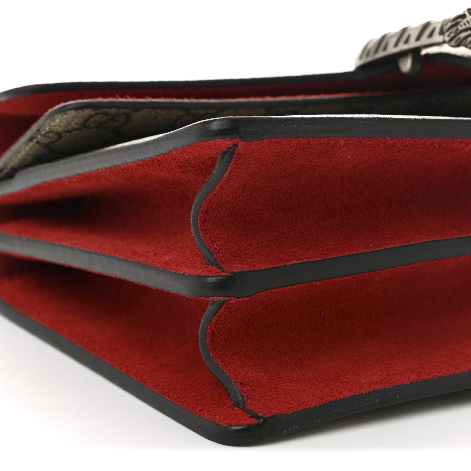 Gucci GG Supreme Monogram Small Dionysus Shoulder Bag Red 10 of 11