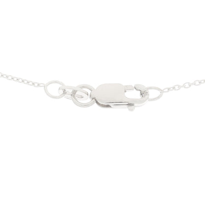 Roberto Coin 18K White Gold Diamond .45ctw Cross Pendant Necklace 4 of 6