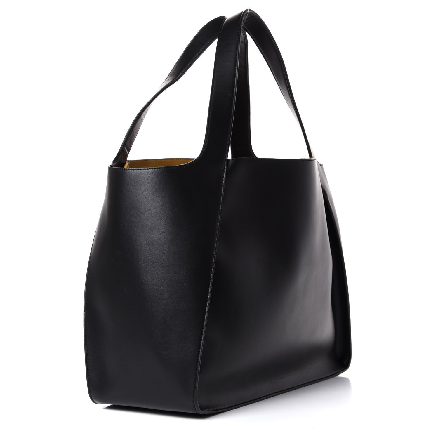 Stella McCartney Eco Alter Nappa East West Perforated Tote Black 3 of 11