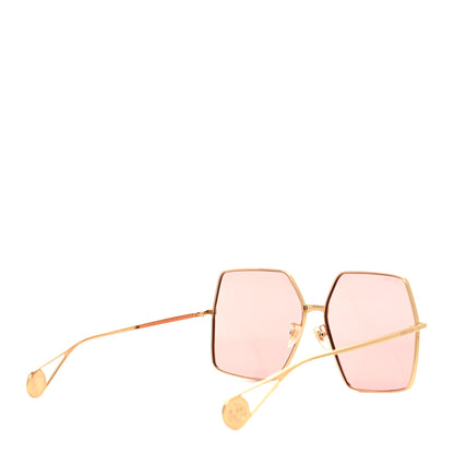 Gucci Square Frame GG0536S Sunglasses Gold 4 of 8