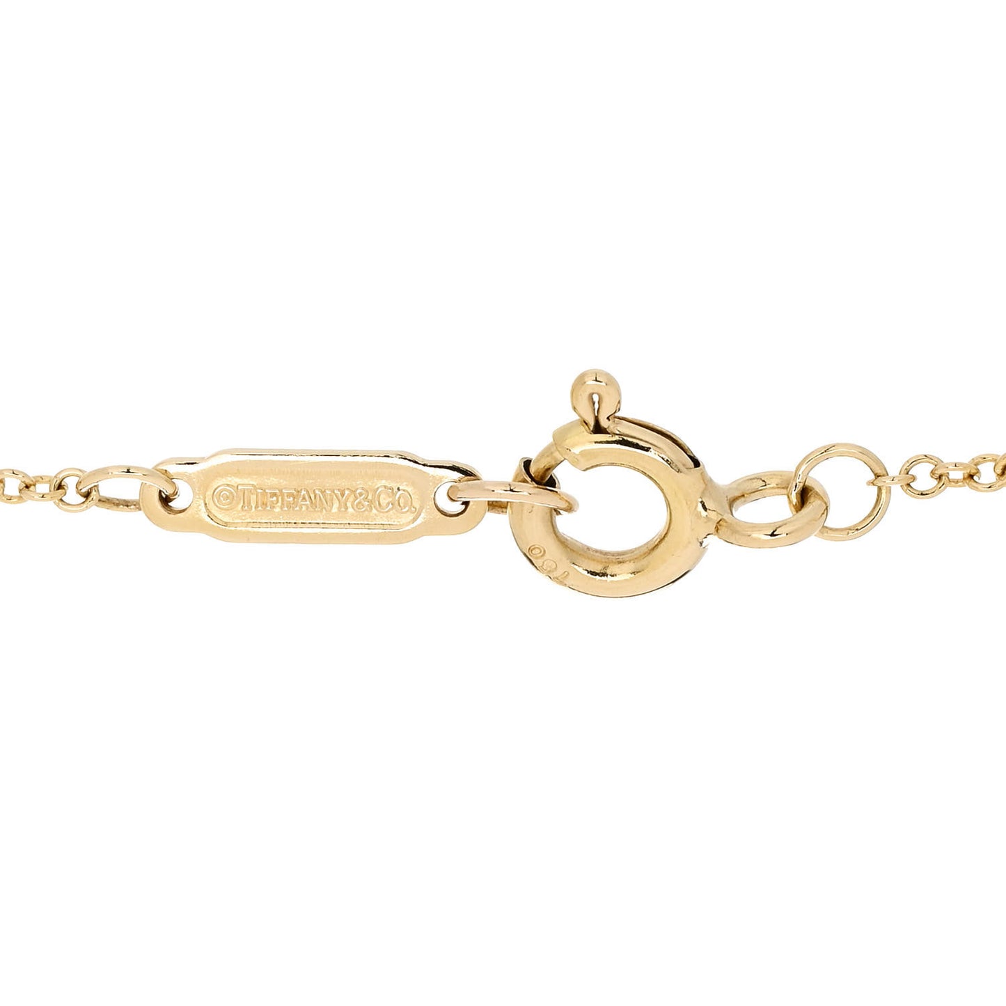 18K Yellow Gold Infinity Endless Bracelet