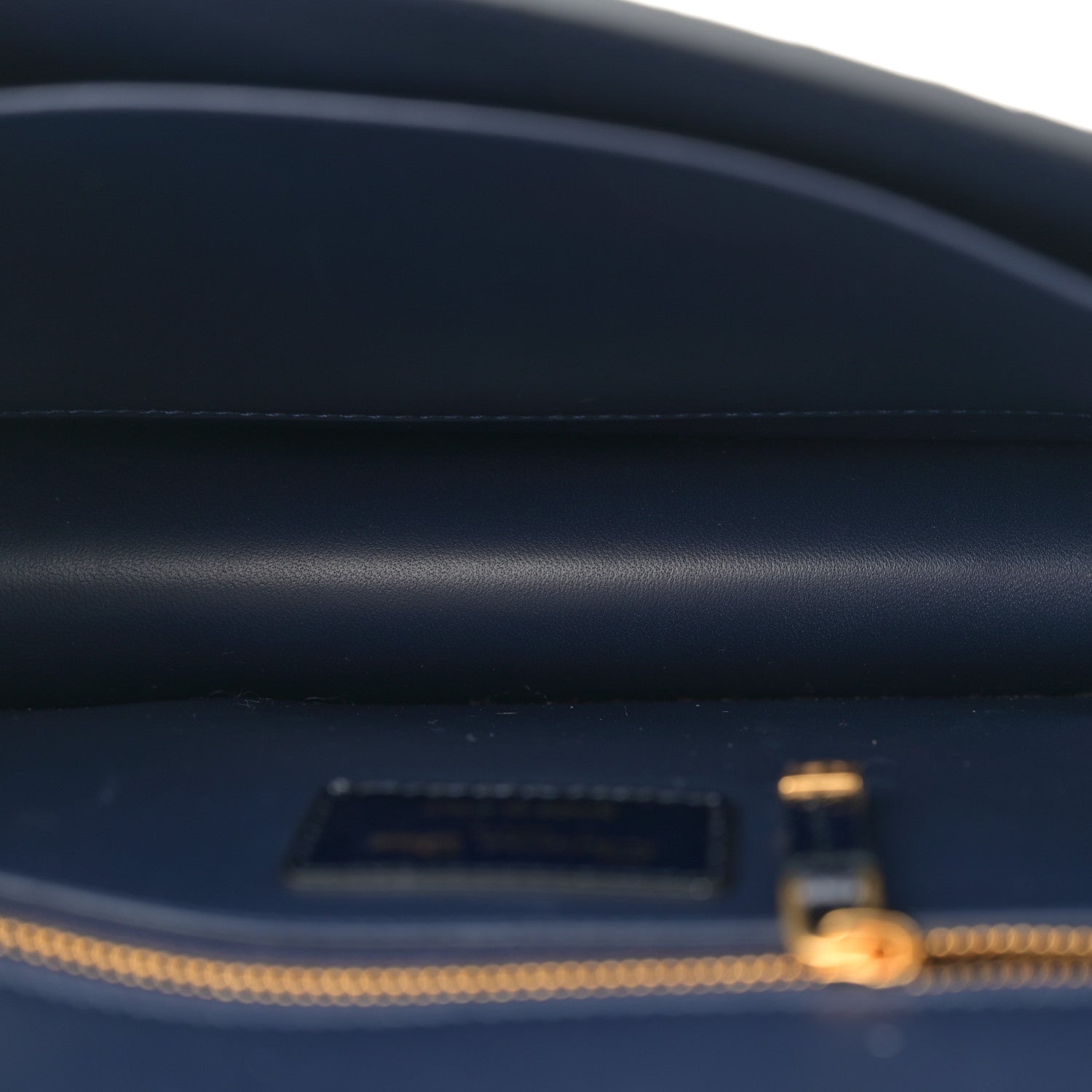 Christian Dior Snakeskin 30 Montaigne Flap Bag Blue 5 of 10
