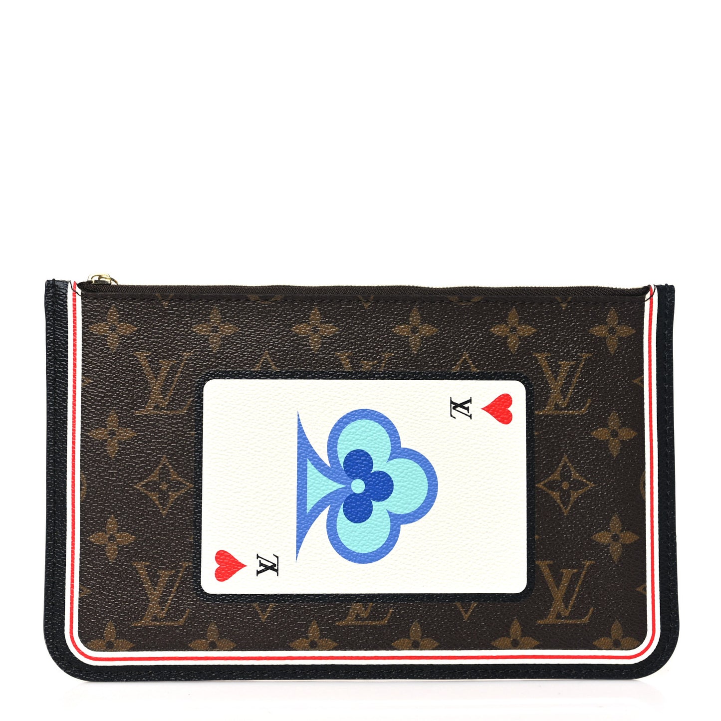 Monogram Game On Neverfull MM Pochette