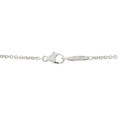 Tiffany Sterling Silver 1837 Lock Charm Pendant Necklace 3 of 3