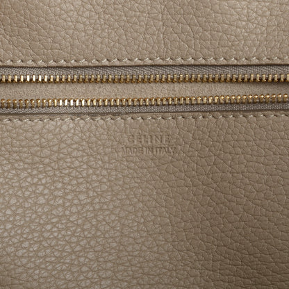 Celine Crisped Calfskin Medium Tie Knot Tote Light Taupe 8 of 11