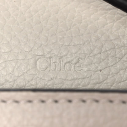 Chloe Calfskin Nano Marcie Saddle Bag White 6 of 10