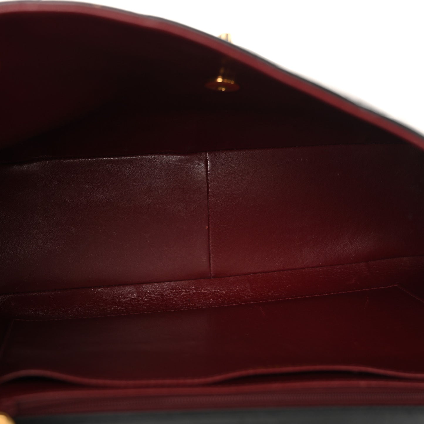 Lambskin Quilted XL Jumbo Single Flap Black