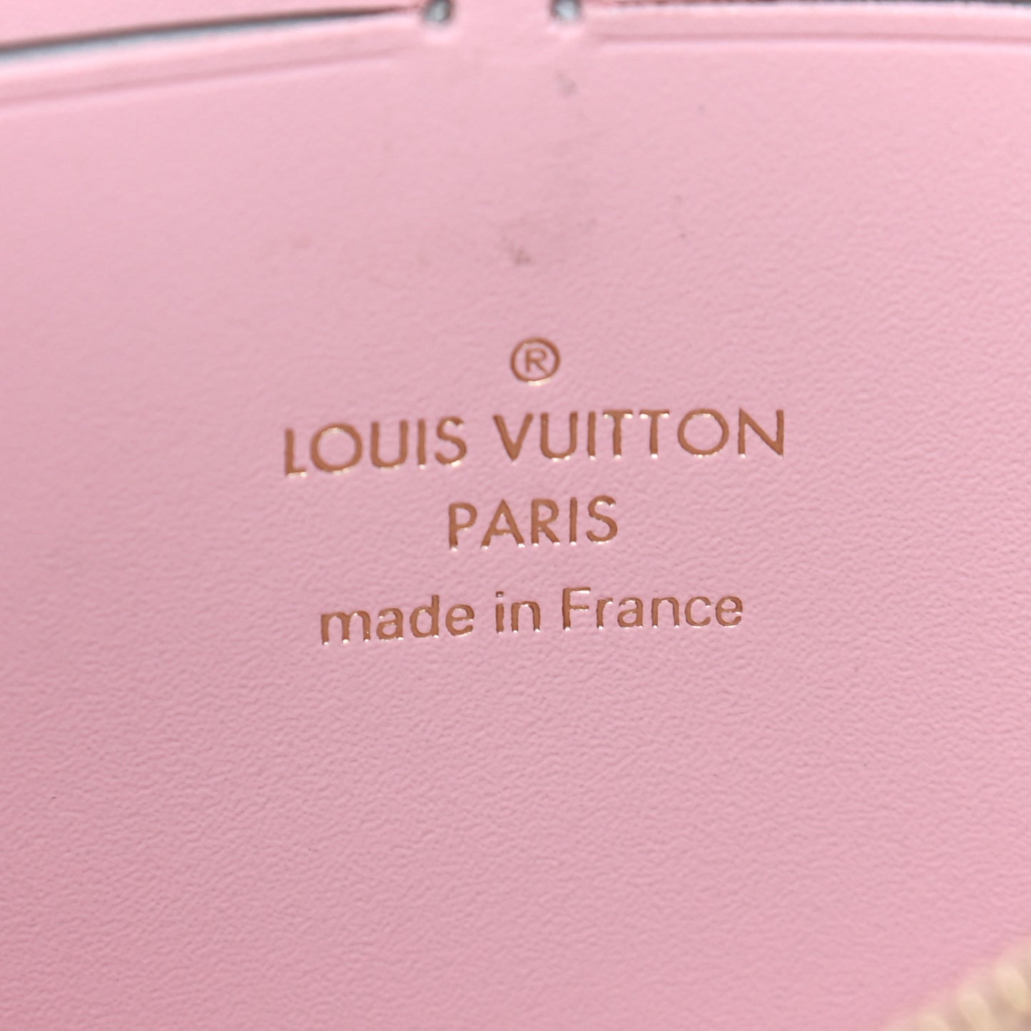 Damier Azur Croisette Chain Wallet Rose Ballerine