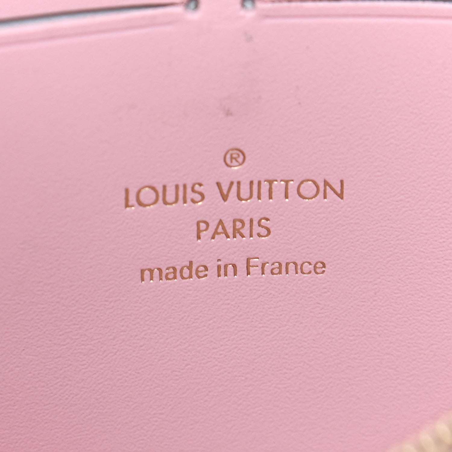 Louis Vuitton Damier Azur Croisette Chain Wallet Rose Ballerine 6 of 8