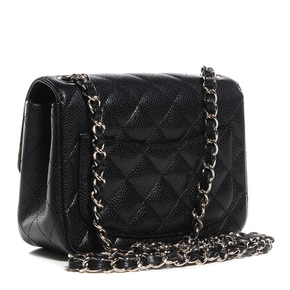 Chanel Caviar Quilted Mini Square Flap Black 3 of 8