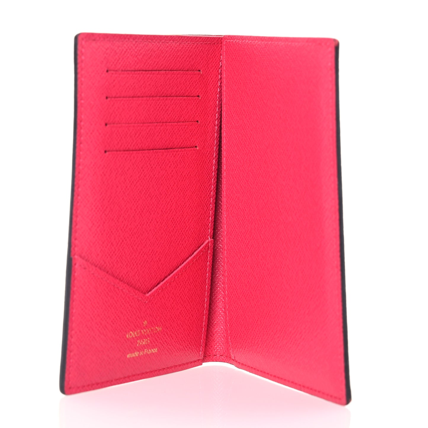 Monogram My LV Heritage Passport Cover Orange Fuchsia