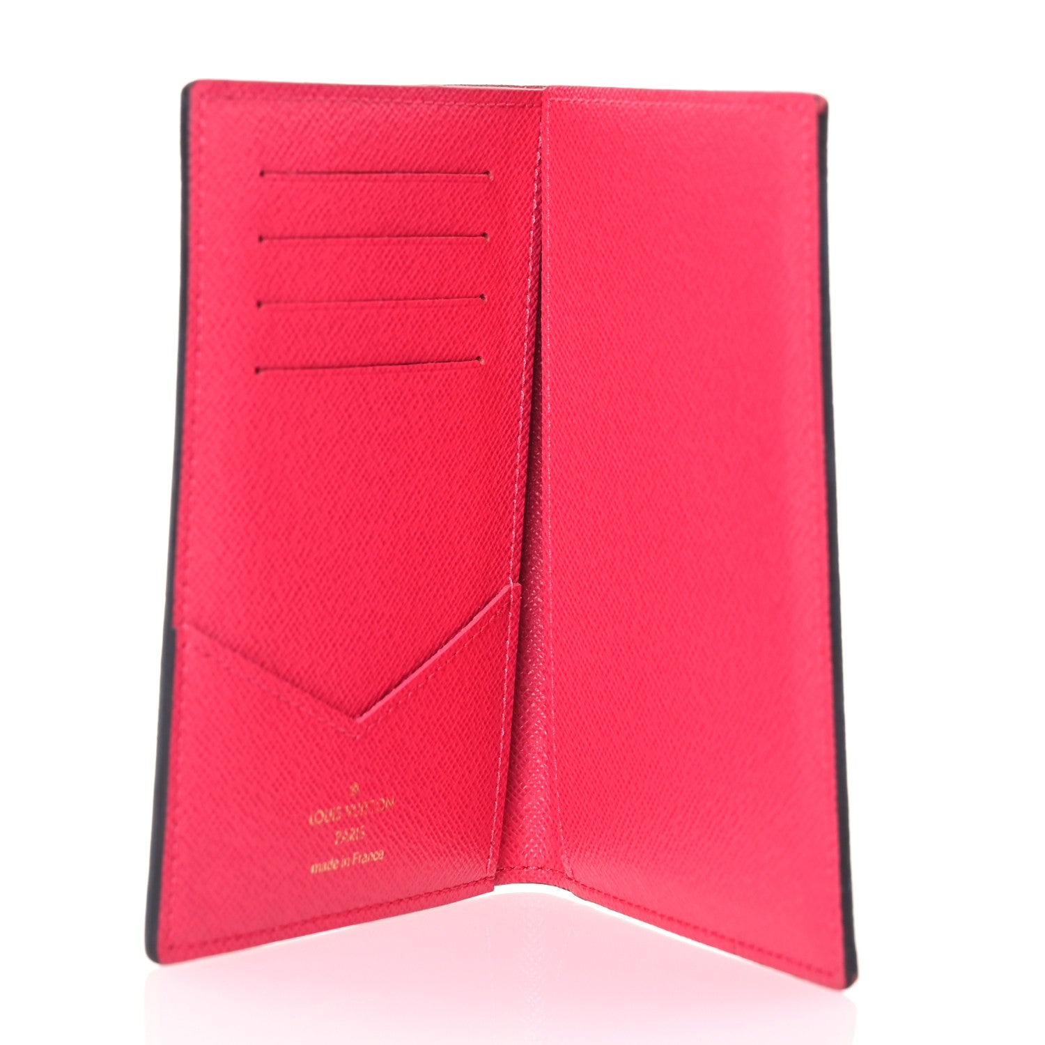 Louis Vuitton Monogram My LV Heritage Passport Cover Orange Fuchsia 5 of 11