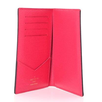 Louis Vuitton Monogram My LV Heritage Passport Cover Orange Fuchsia 5 of 11