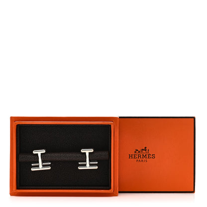 Hermes Sterling Silver Ever Chaine d'ancre Cufflinks 8 of 8