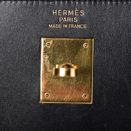 Hermes Box Kelly Sellier 35 Black 25 of 53