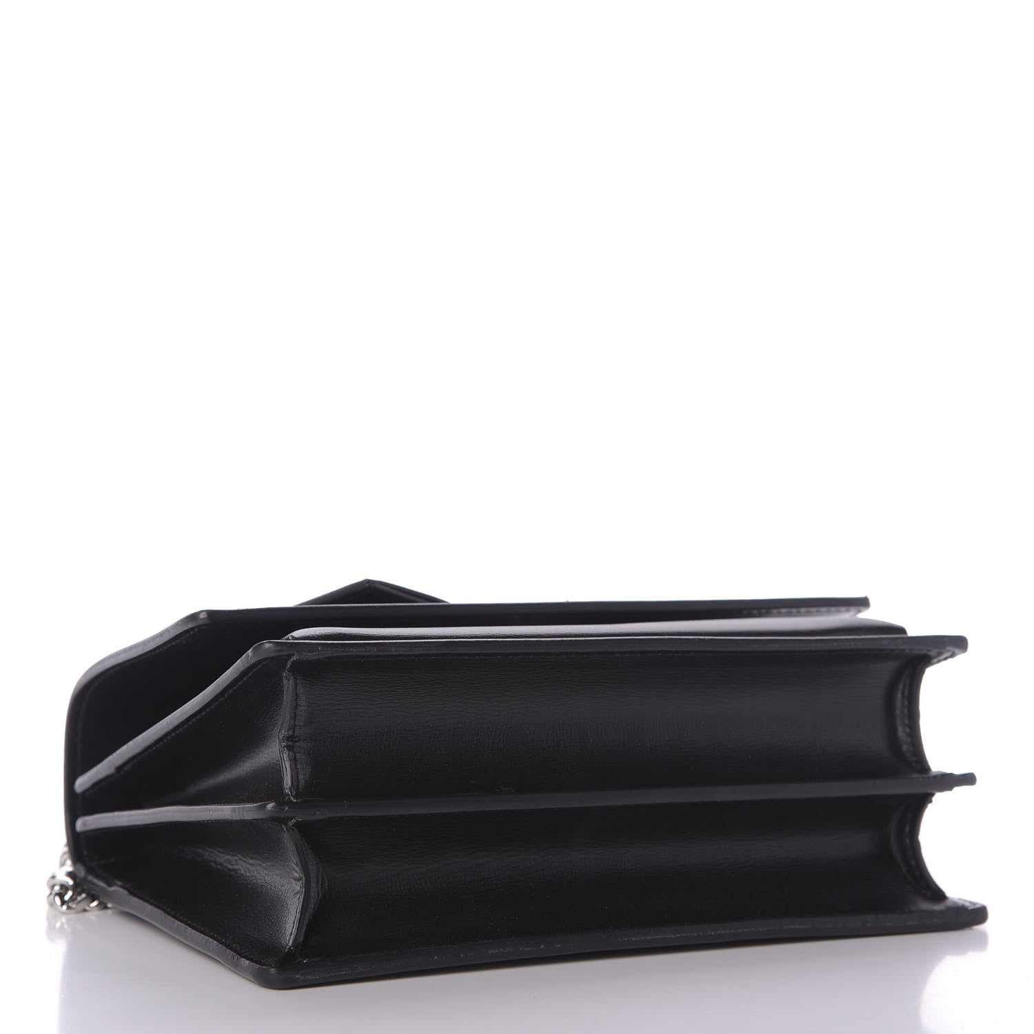 Saint Laurent Calfskin Medium Monogram Sunset Black 4 of 10