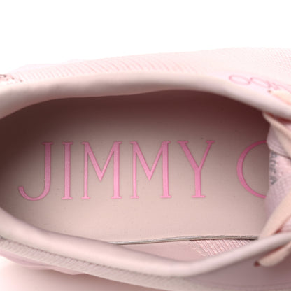 Jimmy Choo Nappa Diamond Light Platform Sneakers 39.5 Powder Pink 9 of 10