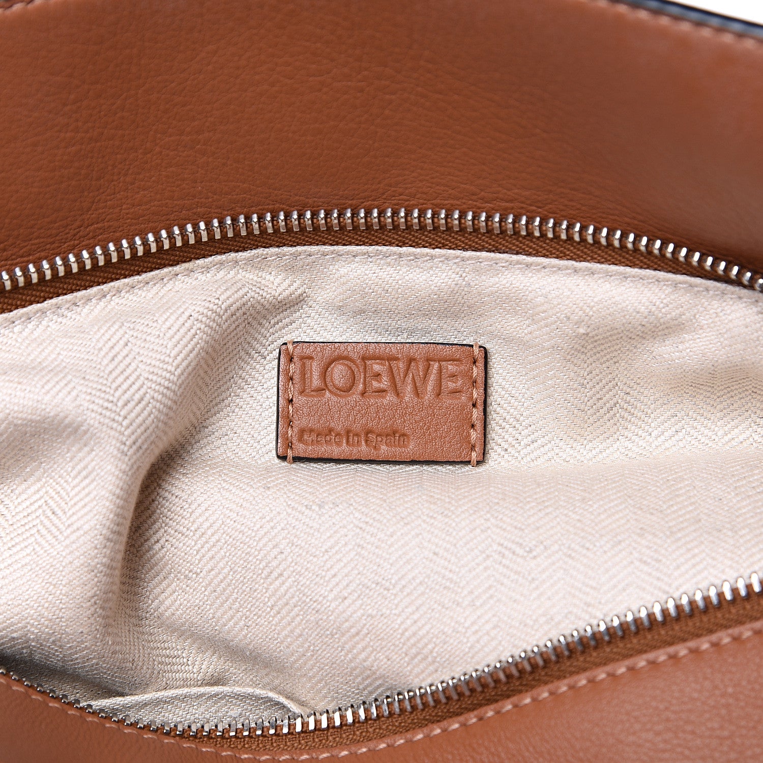 Loewe Calfskin Medium Puzzle Bag Tan 5 of 9
