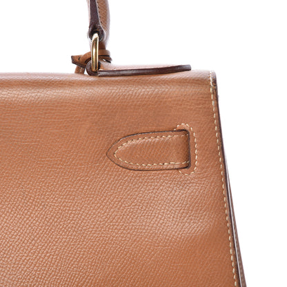 Hermes Courchevel Kelly Sellier 28 Gold 12 of 49