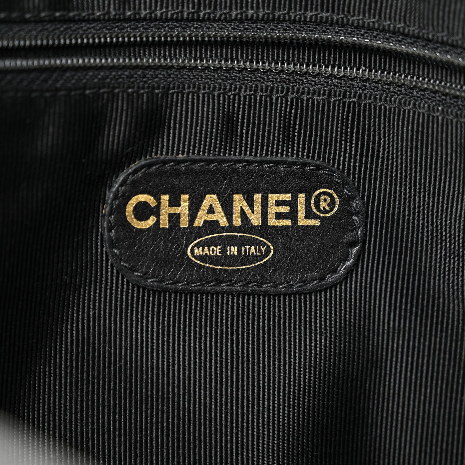 Chanel Caviar Triple CC Shoulder Bag Black 6 of 11