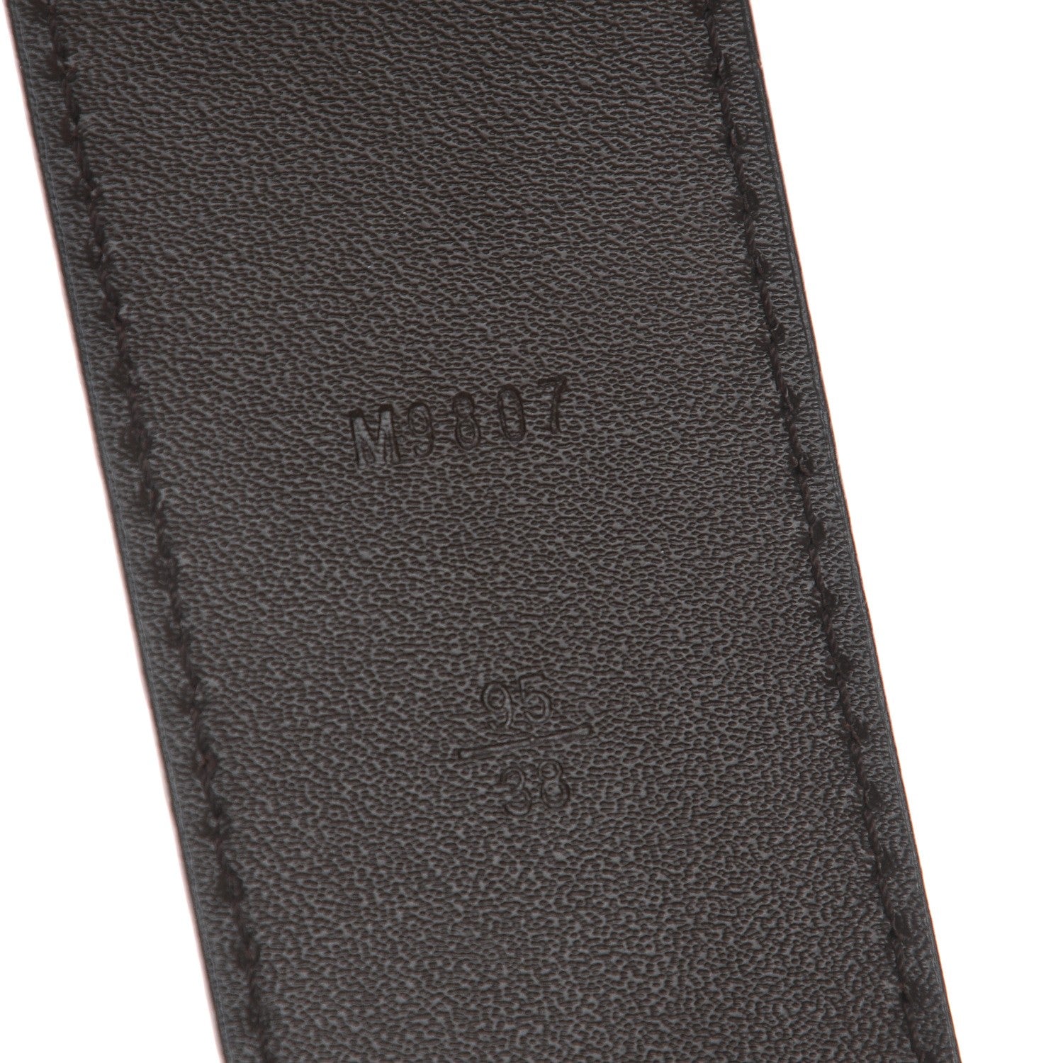 Louis Vuitton Damier Ebene 40mm LV Initiales Belt 95 38 4 of 10