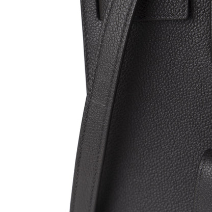 Saint Laurent Grained Calfskin Baby Sac De Jour Black 9 of 20