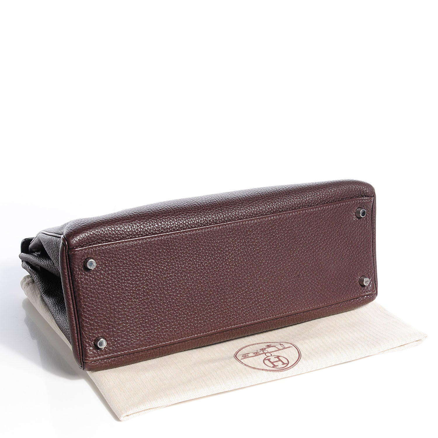 Hermes Togo Kelly Retourne 35 Chocolate 2 of 27