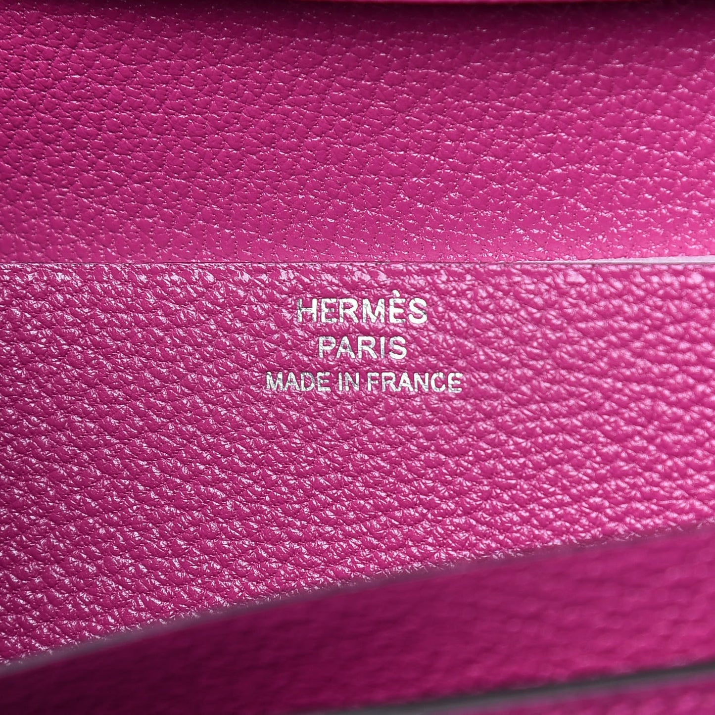 Ostrich Bearn Wallet Rose Pourpre