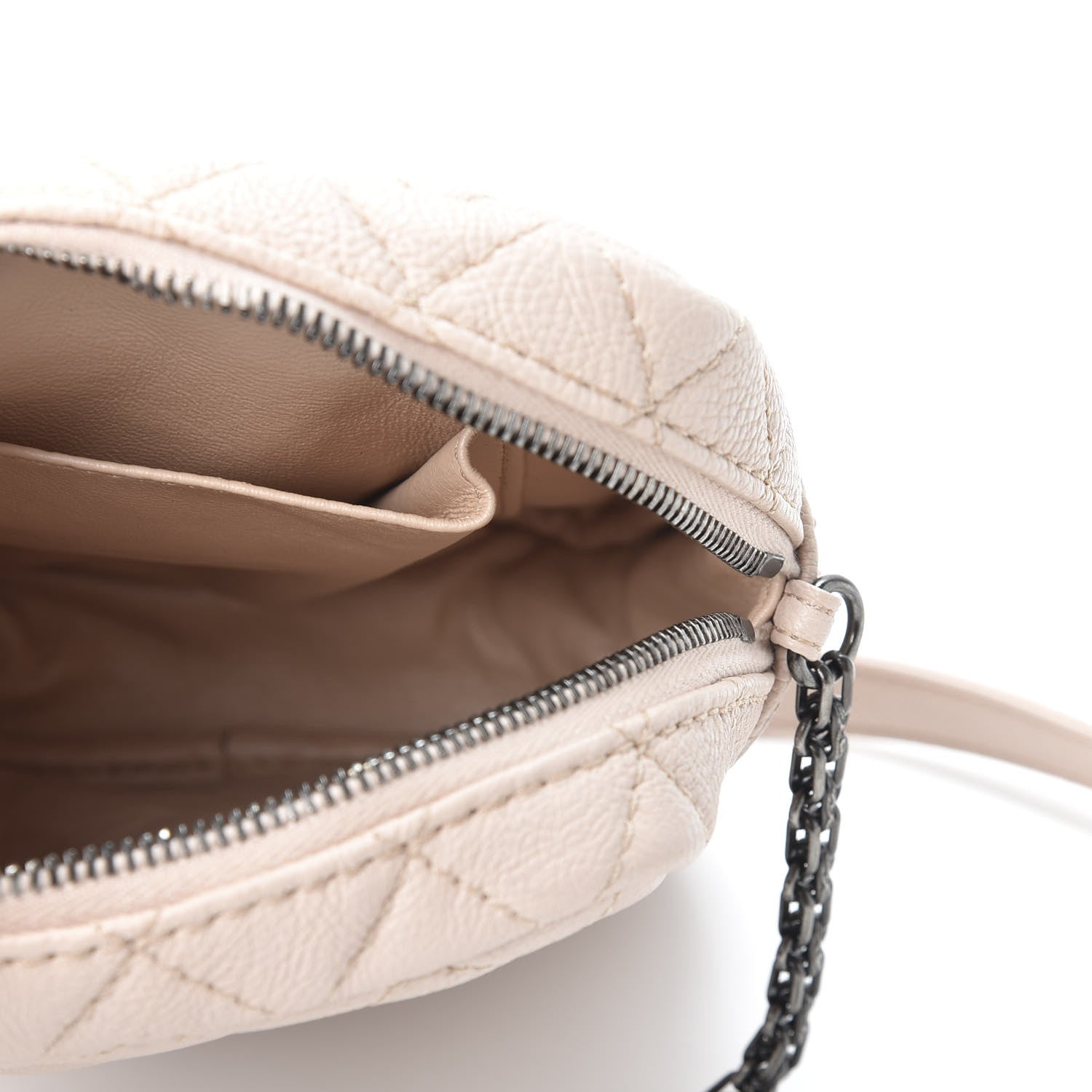 Chanel Grained Calfskin Quilted Reissue Camera Case Light Pink 4 of 9