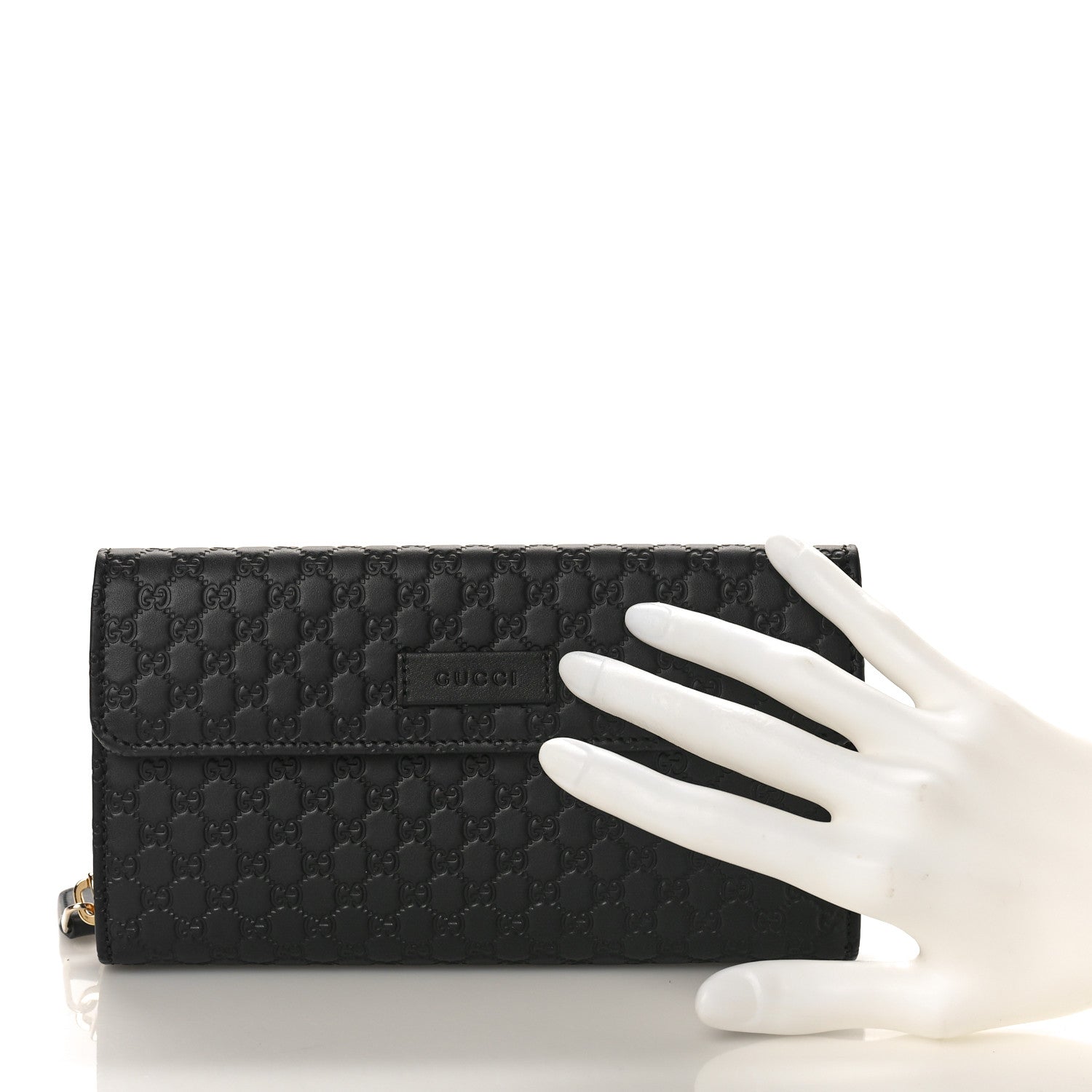 Gucci Soft Microguccissima Continental Zip Wallet Black 2 of 8