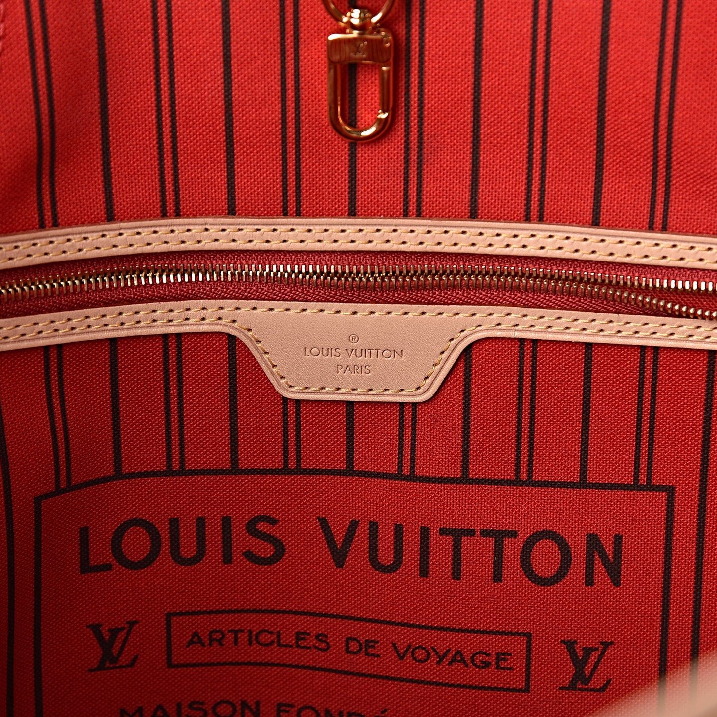 Monogram Neo Neverfull MM Cherry