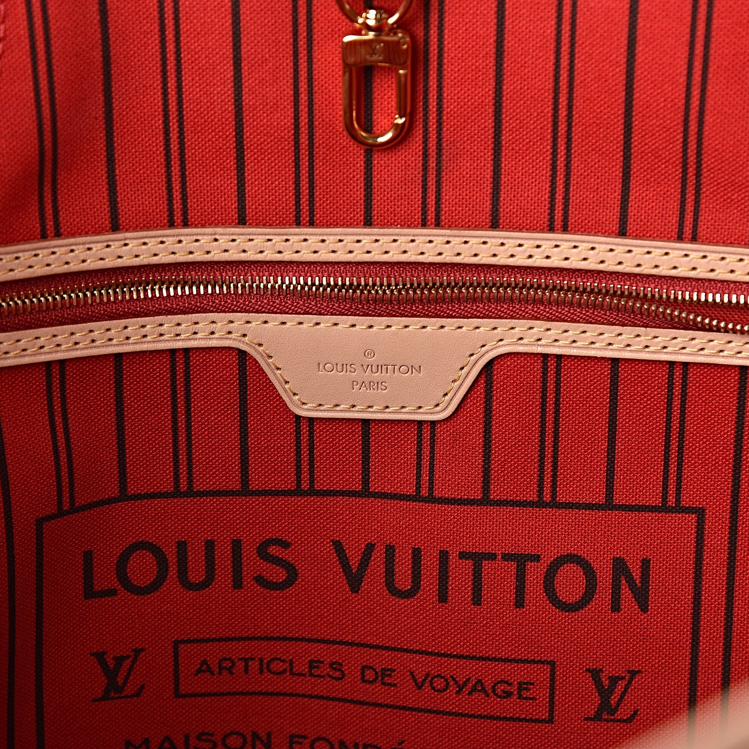 Louis Vuitton Monogram Neo Neverfull MM Cherry 6 of 12
